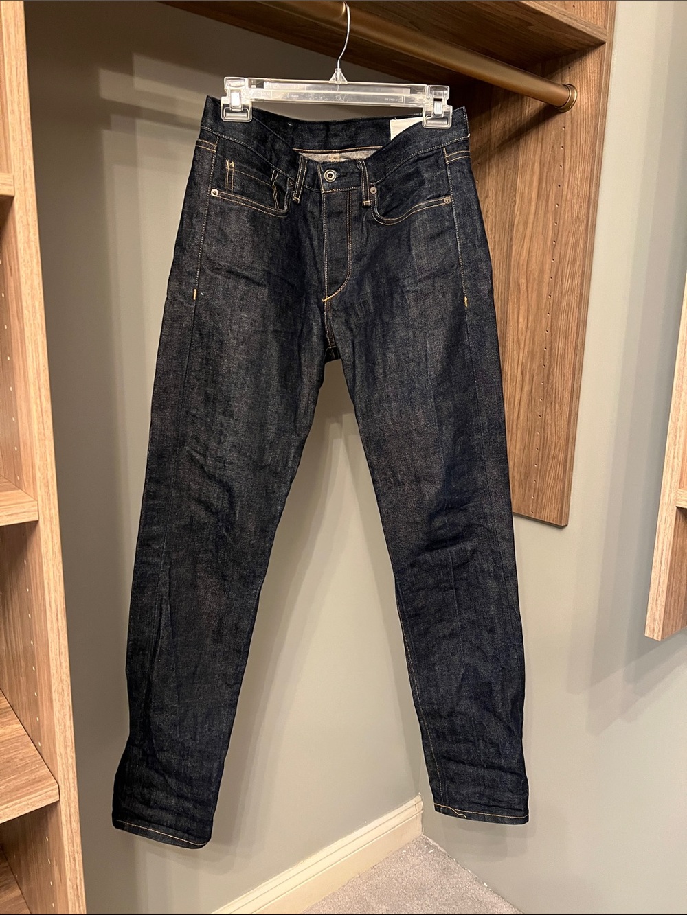 rag & bone Dark Indigo Slim Straight Jeans